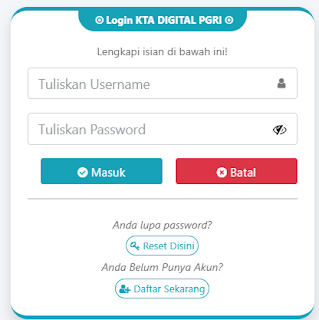 Register PGRI Kab. Mojokerto - Persatuan Guru Republik Indonesia Cabang Kab. Mojokerto